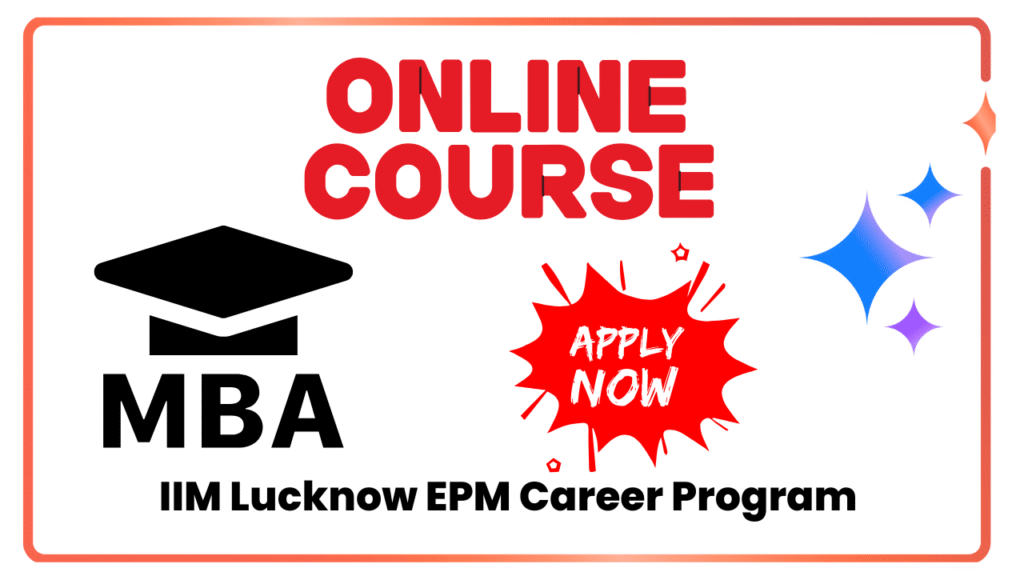 IIM Lucknow EPM Career Program